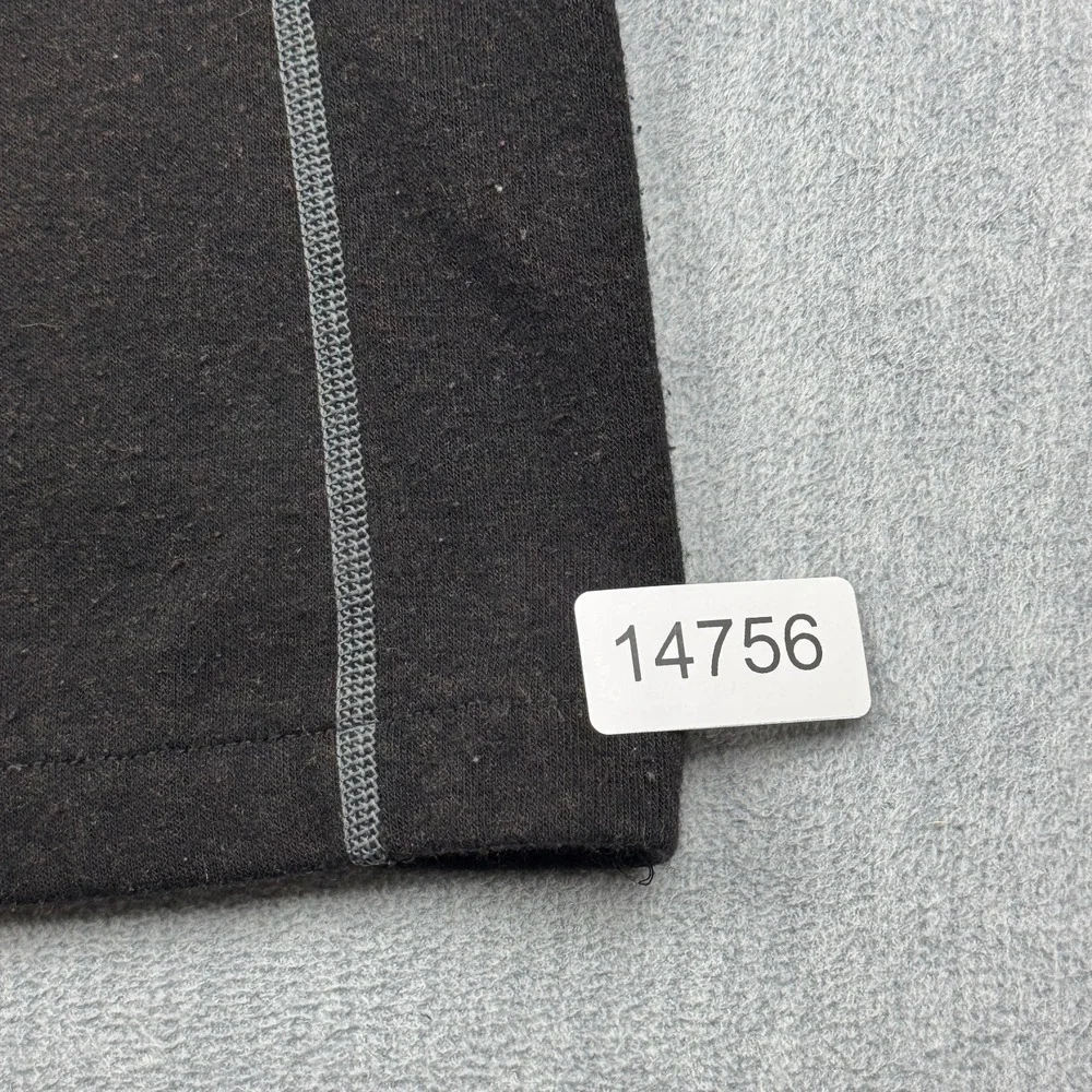 Kuhl Sweater Mens Medium Black‎ Revel Pullover Black 1/4 Zip Long Sleeve Fleece